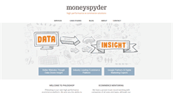 Desktop Screenshot of moneyspyder.co.uk